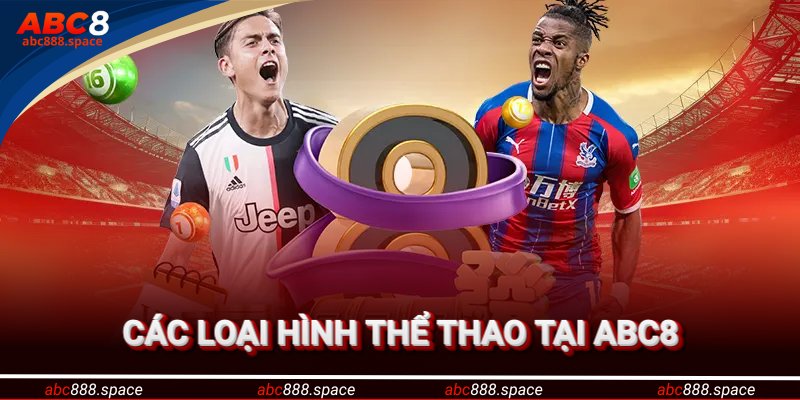 Các thể loại thi đấu tại sảnh chơi thể thao ABC8